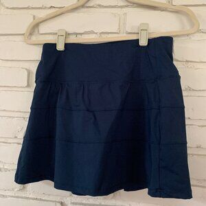 Navy Blue Golf/Tennis/Gameday Skirt with shorts under, size S/6